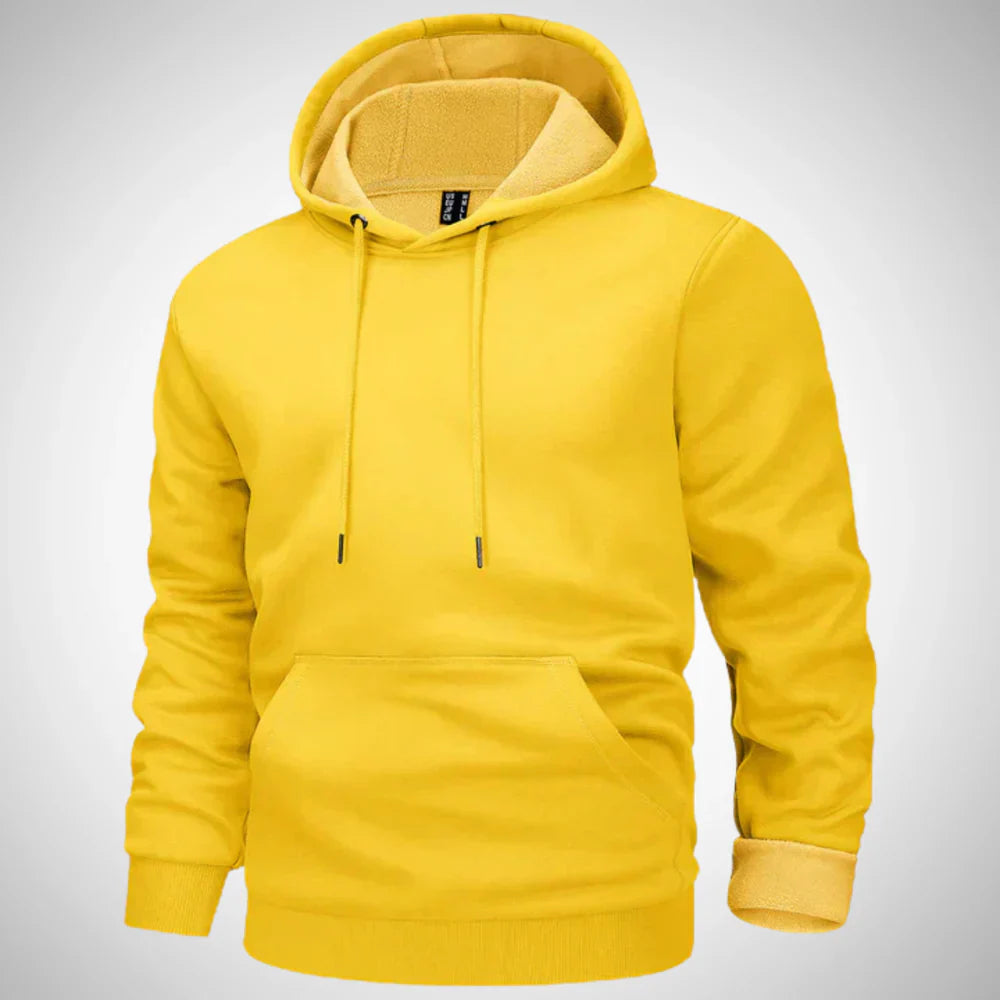 Gunter fleece-lined hoodie – men