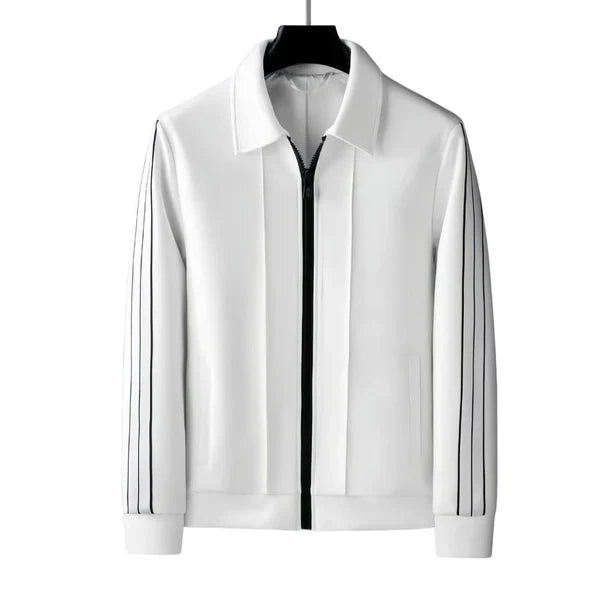 Men's sporty 2-piece set with reflective stripes – men