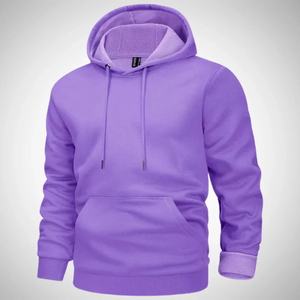 Gunter fleece-lined hoodie – men