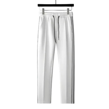 Men's sporty 2-piece set with reflective stripes – men