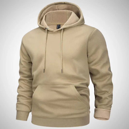 Gunter fleece-lined hoodie – men
