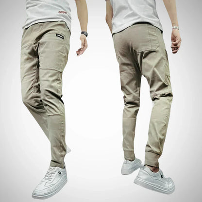 Mathis stretch cargo pants – men