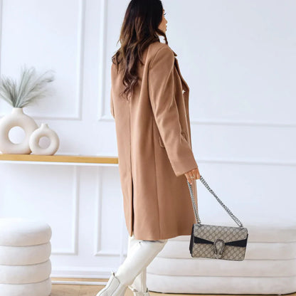 Imogen double breasted coat – women