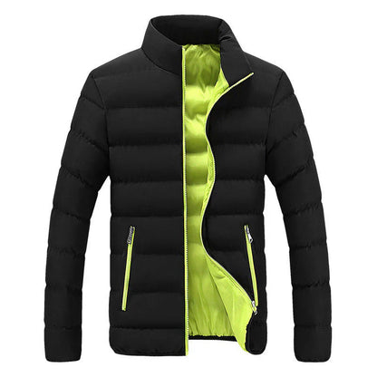 Thick insulated winter jacket – men