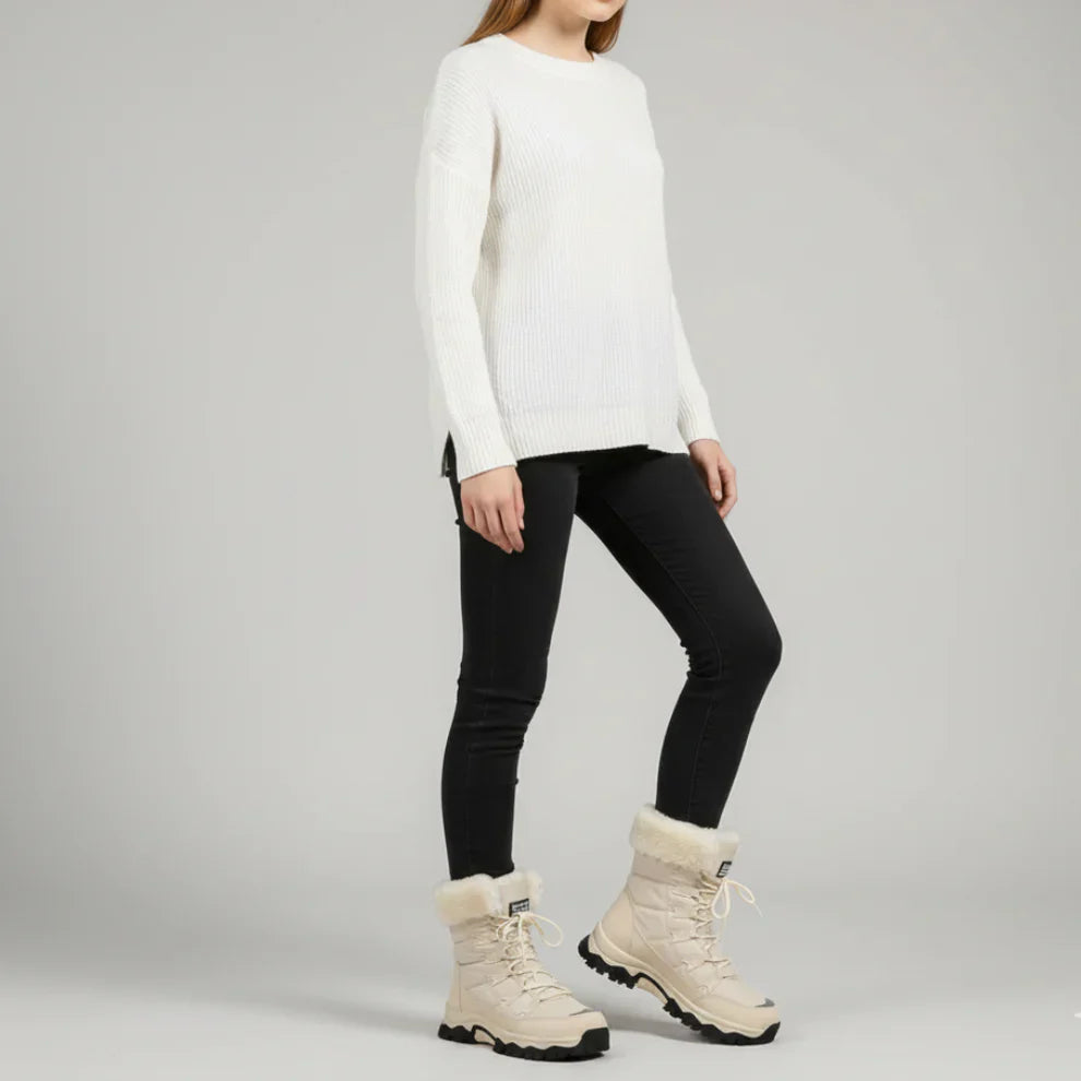 Women’s winter snow boots waterproof fur-lined – women