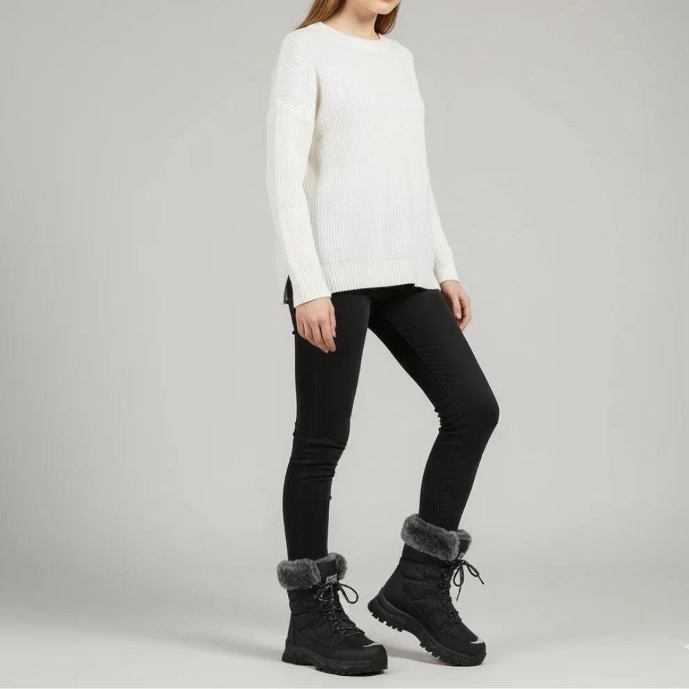 Women’s winter snow boots waterproof fur-lined – women