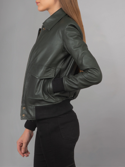 Westa A-2 Leather Bomber Jacket