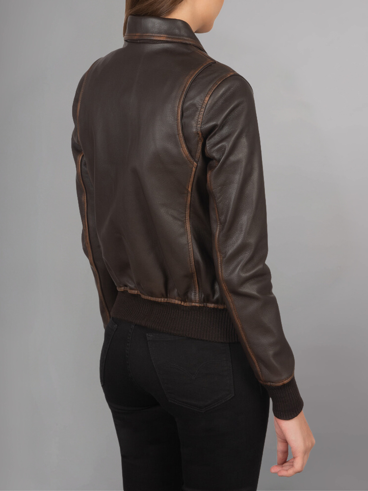 Westa A-2 Leather Bomber Jacket