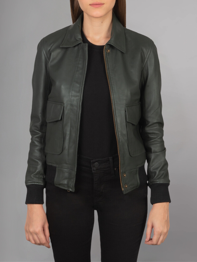 Westa A-2 Leather Bomber Jacket