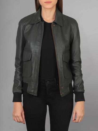 Westa A-2 Leather Bomber Jacket