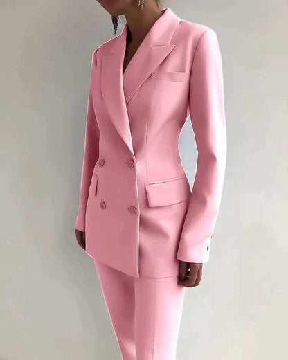 Juna - stylish set consisting of an elegant blazer and elegant trousers