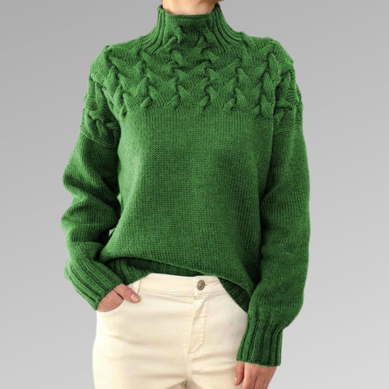 Caja - turtleneck sweater - elegance and warmth