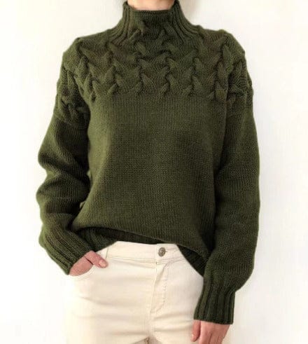 Caja - turtleneck sweater - elegance and warmth