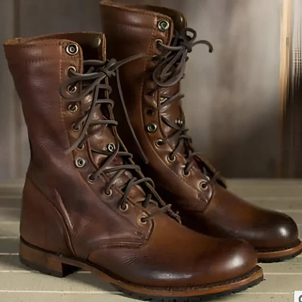 Women’s lace-up ankle boots fur lined – women