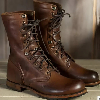 Women’s lace-up ankle boots fur lined – women