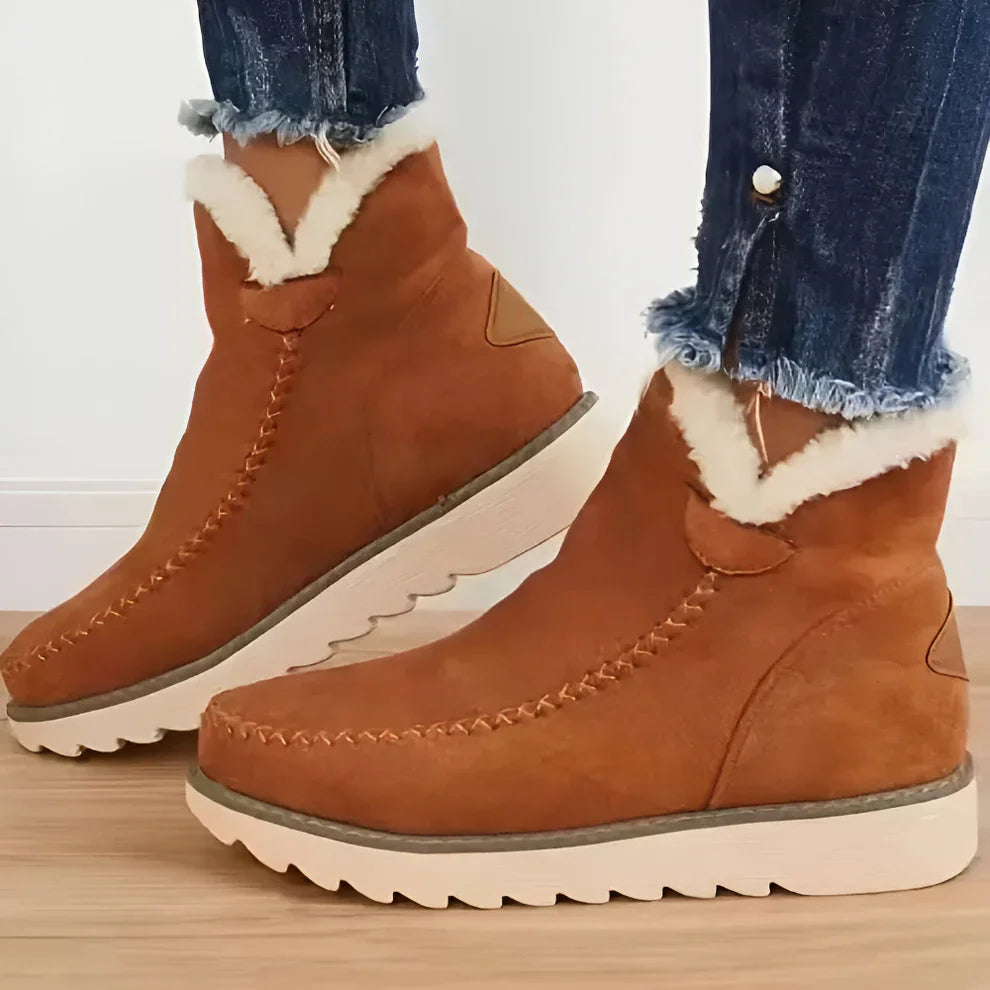 Women’s cozy shearling lined ankle boots – women