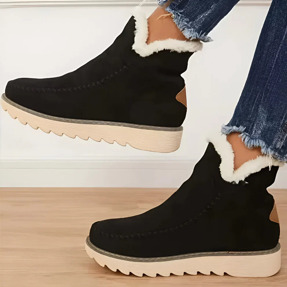 Women’s cozy shearling lined ankle boots – women