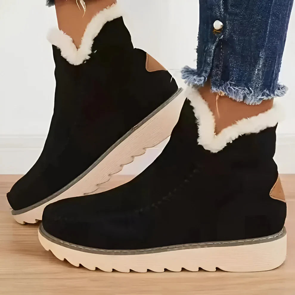 Women’s cozy shearling lined ankle boots – women