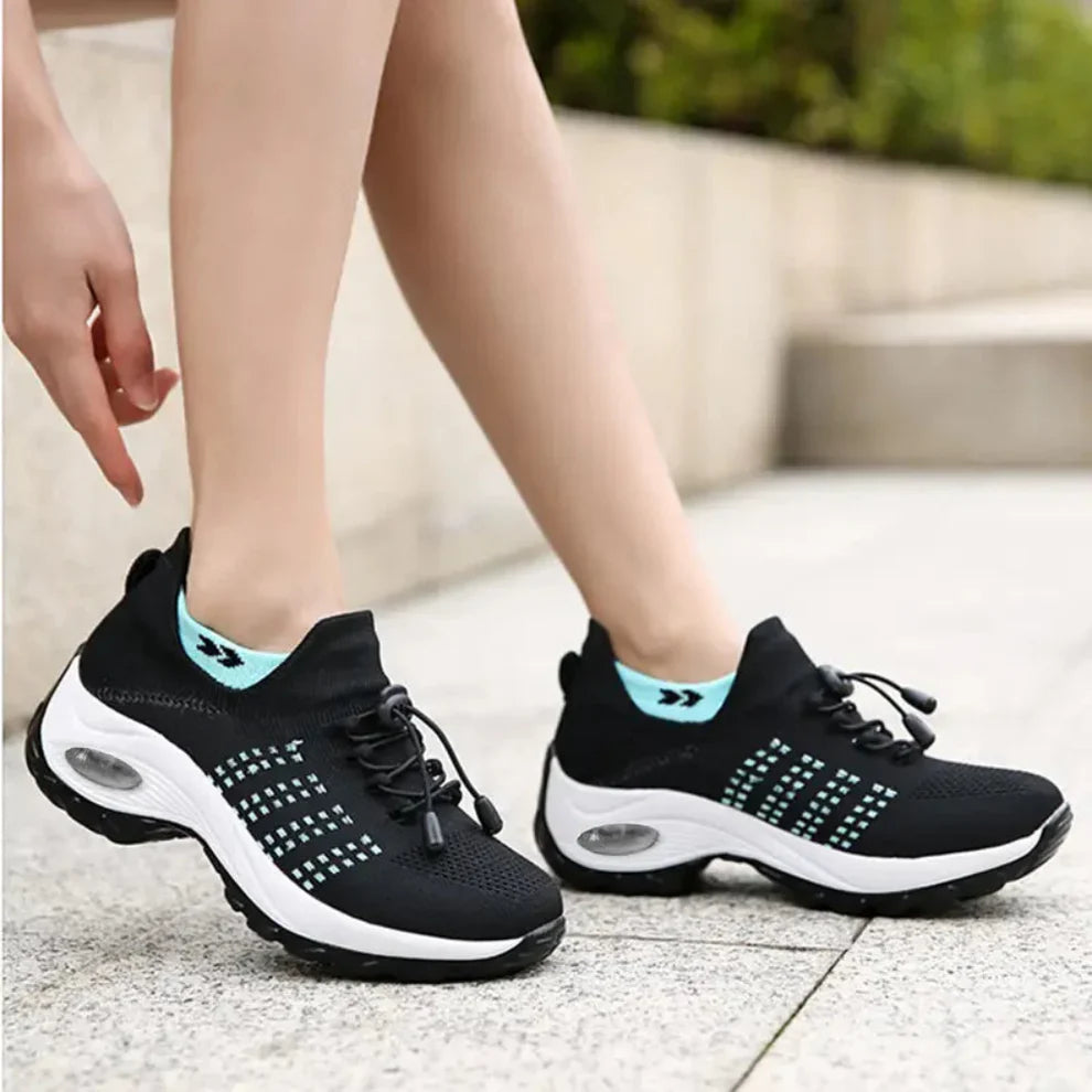 Women’s breathable lightweight walking shoes slip-on – women