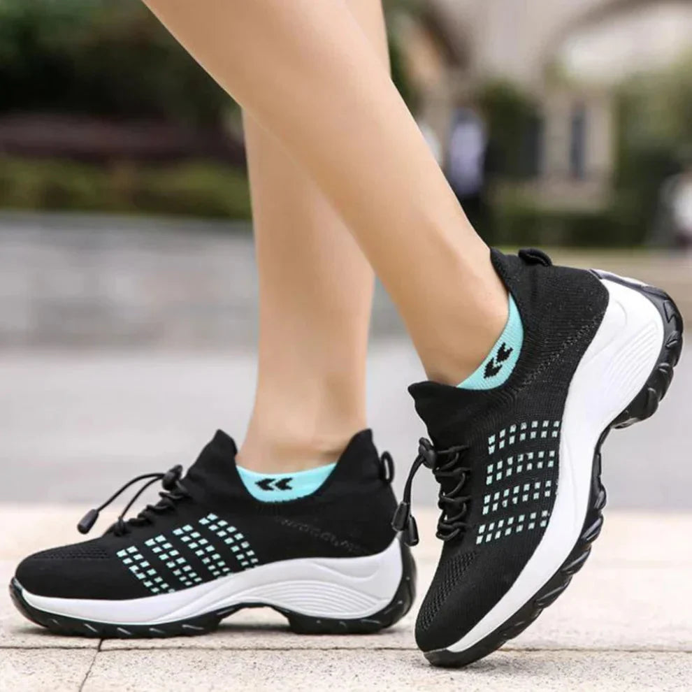 Women’s breathable lightweight walking shoes slip-on – women