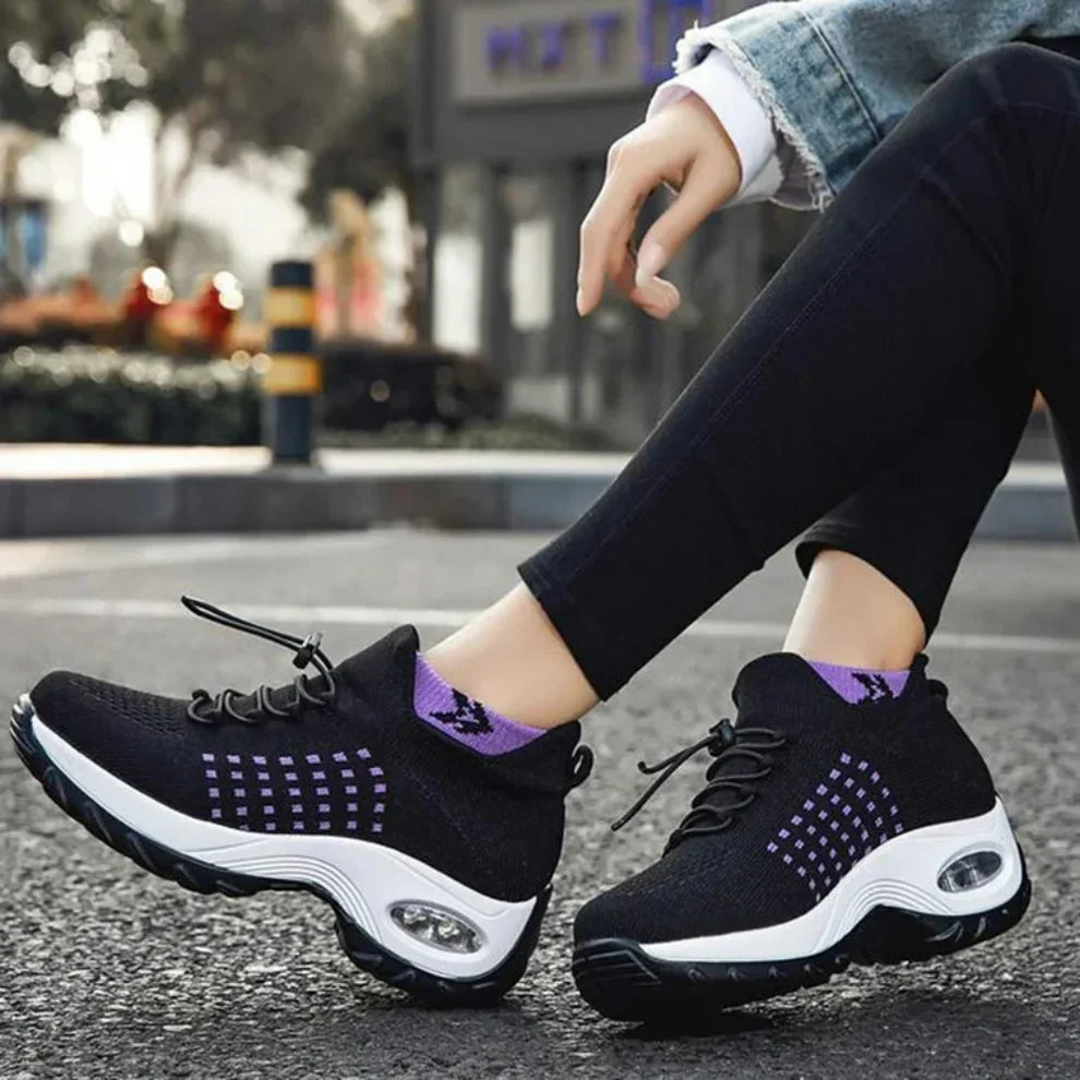 Women’s breathable lightweight walking shoes slip-on – women