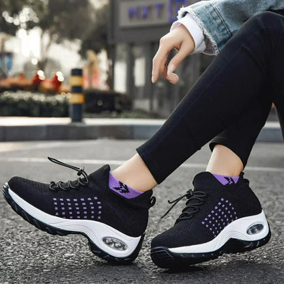 Women’s breathable lightweight walking shoes slip-on – women