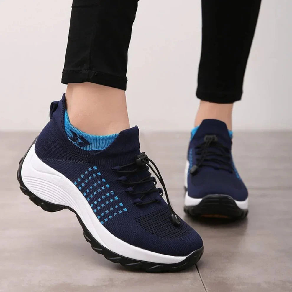 Women’s breathable lightweight walking shoes slip-on – women