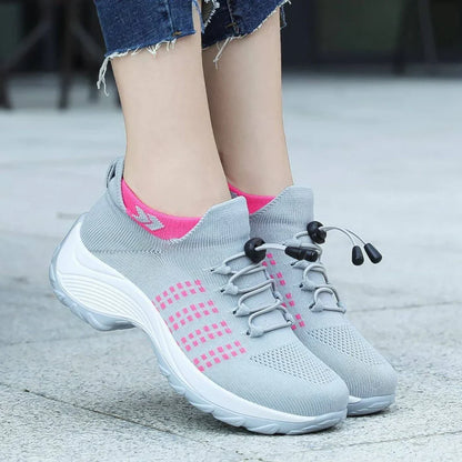 Women’s breathable lightweight walking shoes slip-on – women