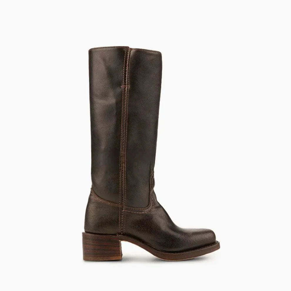 Women’s classic block-heel boots durable – women