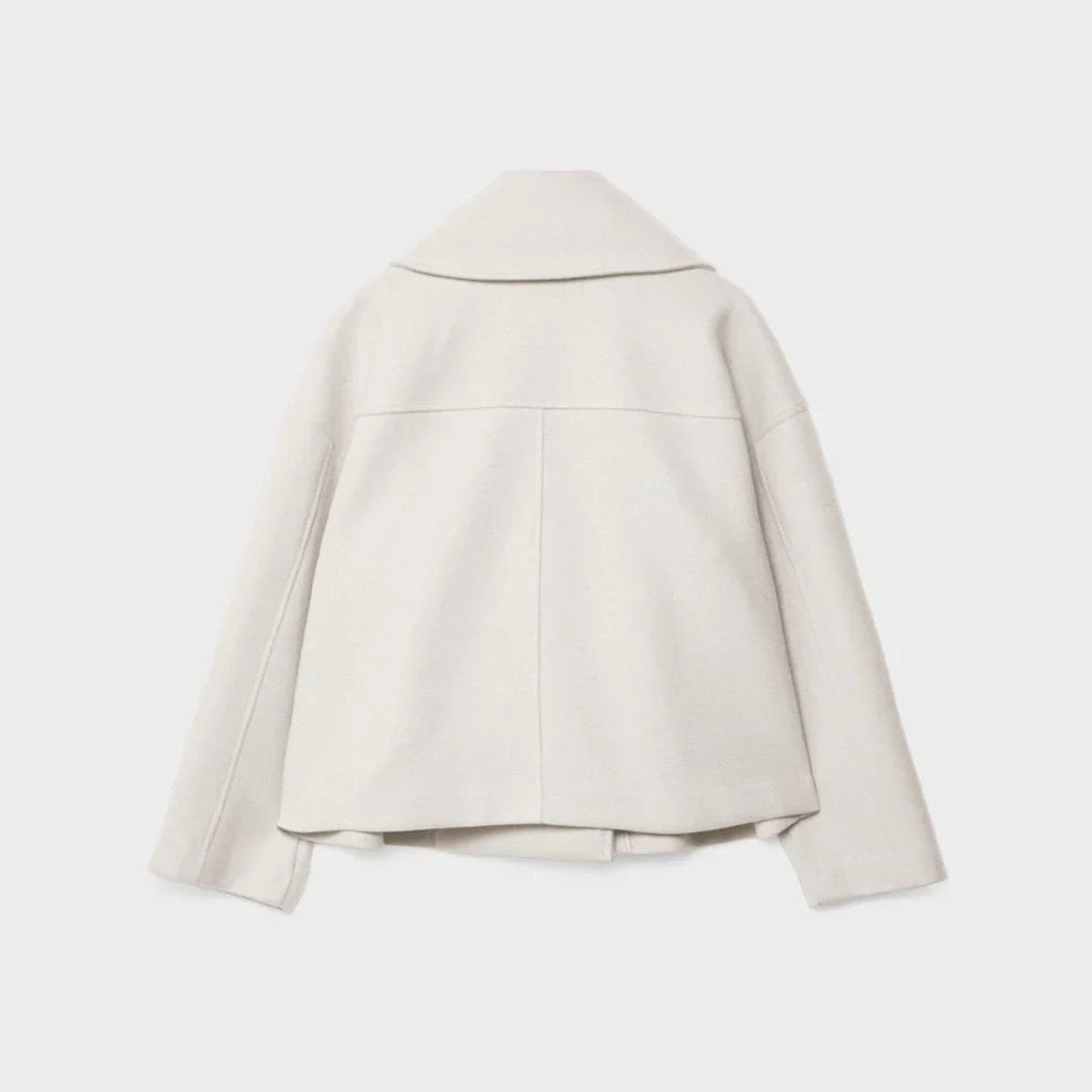 Women’s chic short double-breasted casual jacket – women
