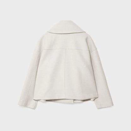 Women’s chic short double-breasted casual jacket – women