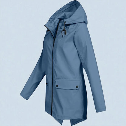 Women's waterproof raincoat lightweight - women