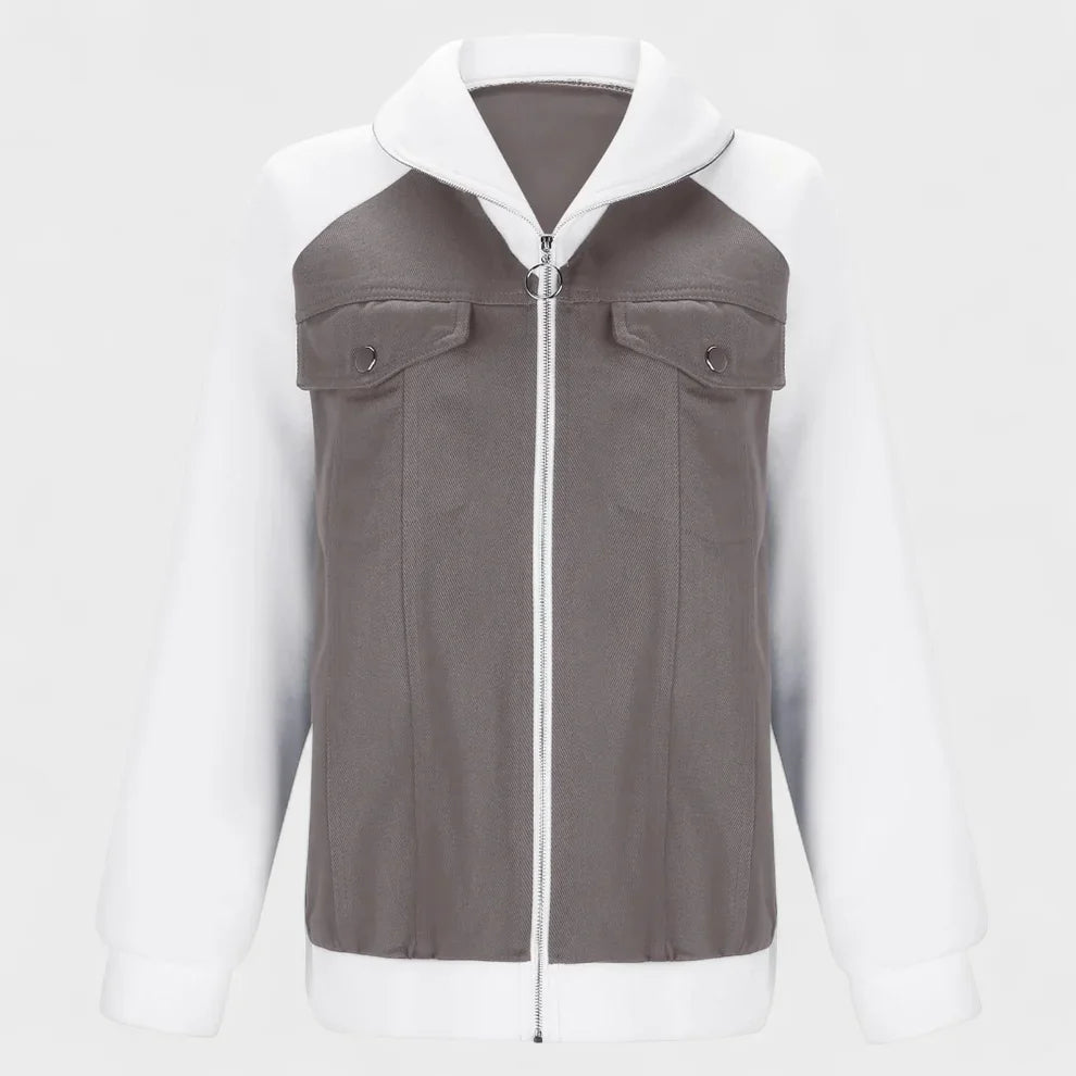 Women’s denim sherpa jacket – women