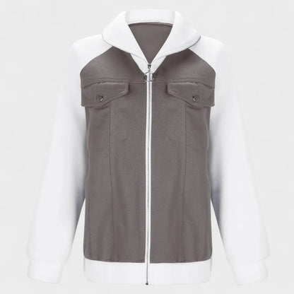 Women’s denim sherpa jacket – women