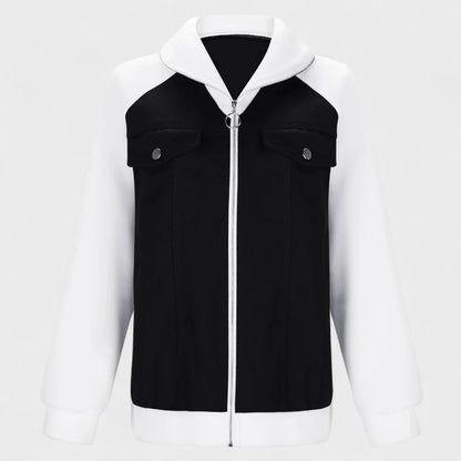 Women’s denim sherpa jacket – women