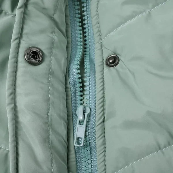 Women’s hooded long puffer jacket – women