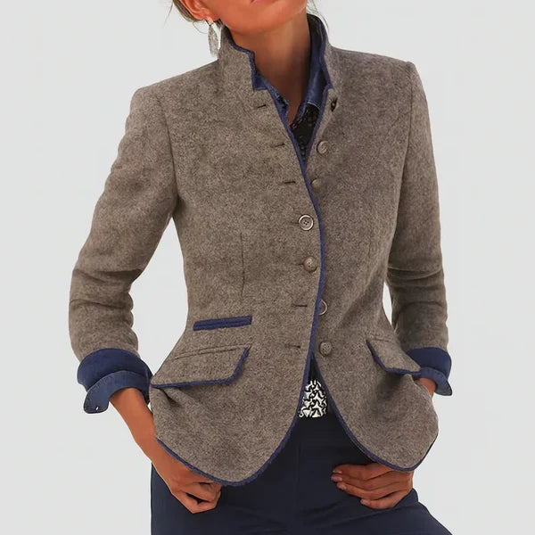 Women’s professional contrast trim jacket – women