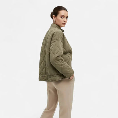 Women’s vintage quilted winter jacket – women