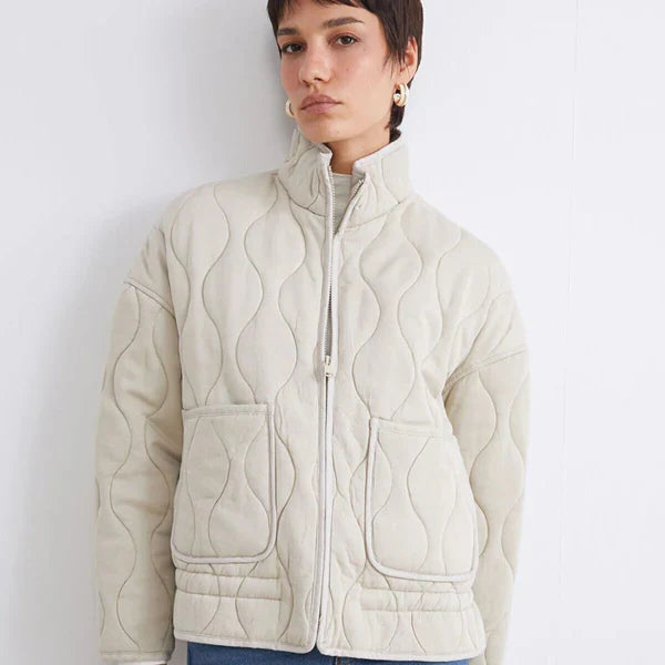Women’s vintage quilted winter jacket – women