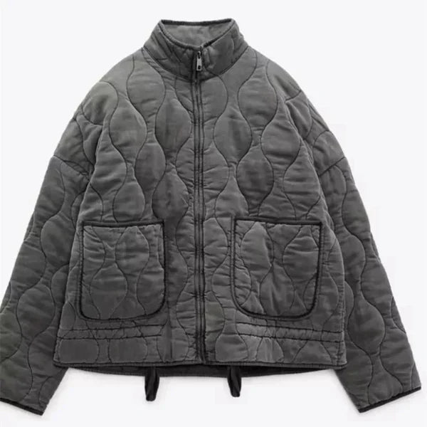Women’s vintage quilted winter jacket – women
