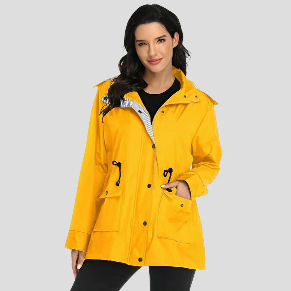 Women's water-repellent windbreaker jacket - lightweight & stylish