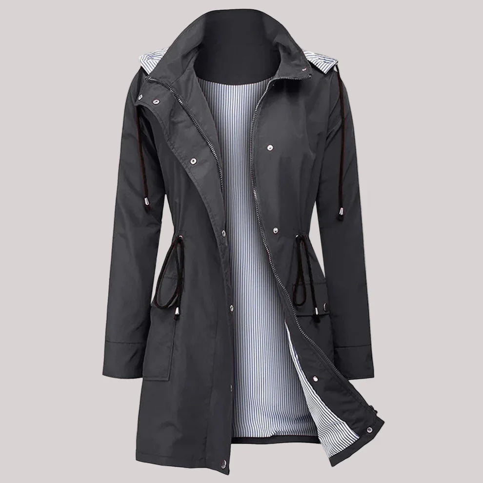Women's water-repellent windbreaker jacket - lightweight & stylish