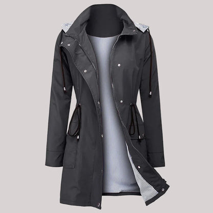 Women's water-repellent windbreaker jacket - lightweight & stylish