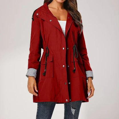 Women's water-repellent windbreaker jacket - lightweight & stylish