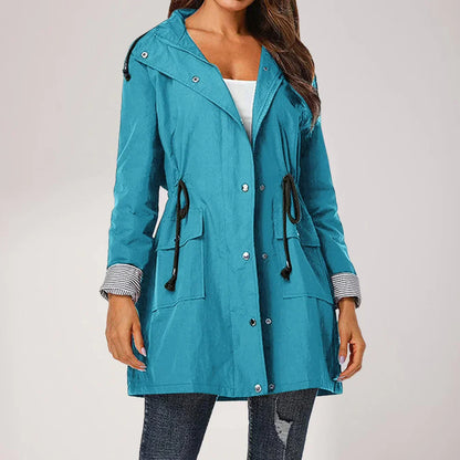 Women's water-repellent windbreaker jacket - lightweight & stylish