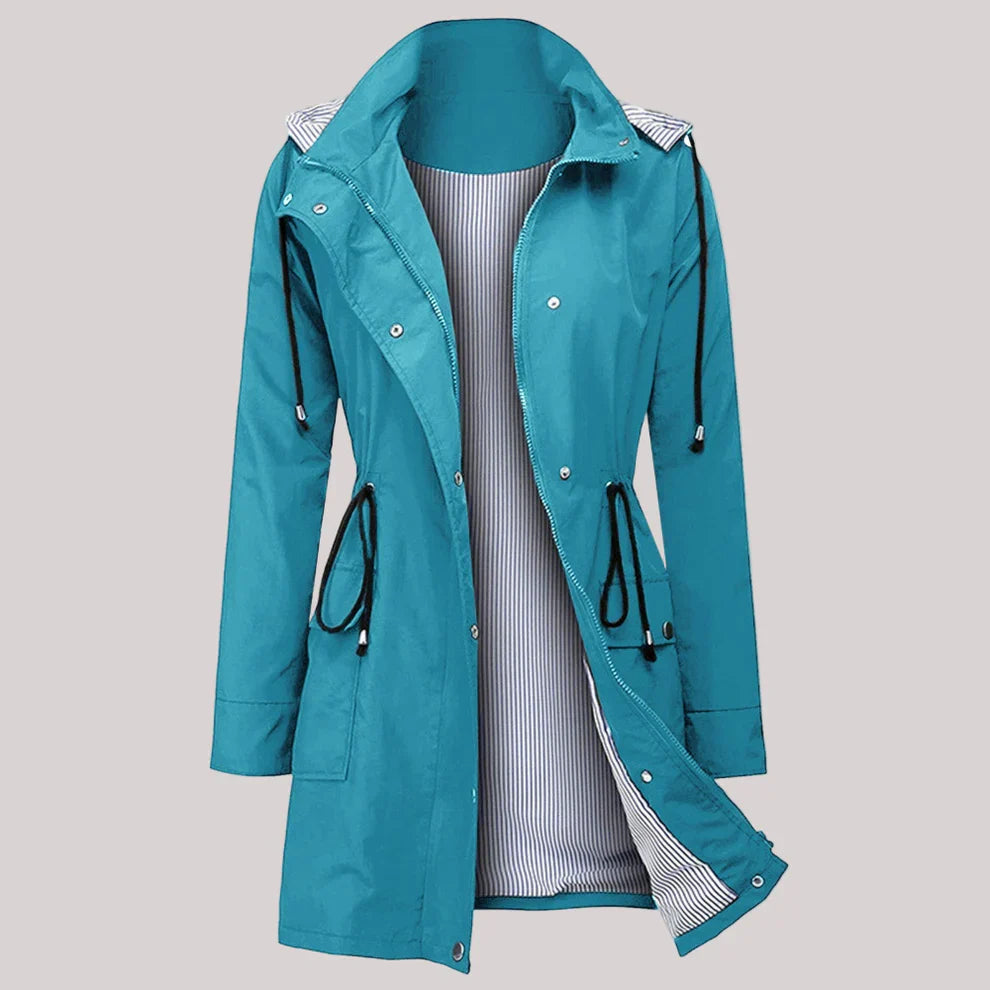 Women's water-repellent windbreaker jacket - lightweight & stylish