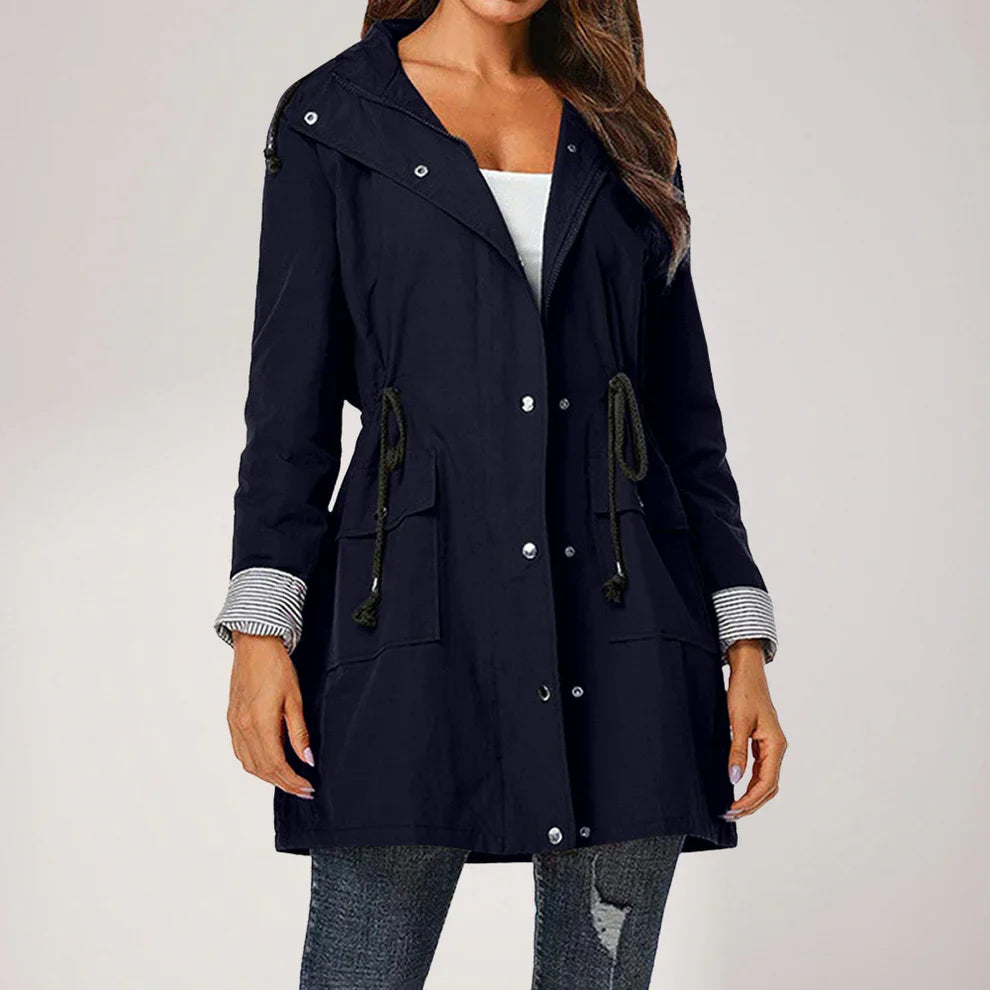 Women's water-repellent windbreaker jacket - lightweight & stylish