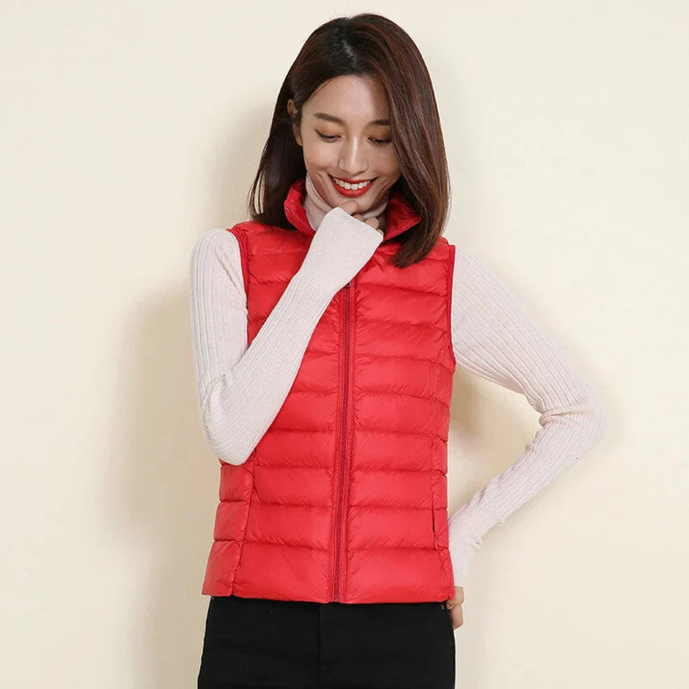 Women's waterproof lightweight stylish vest