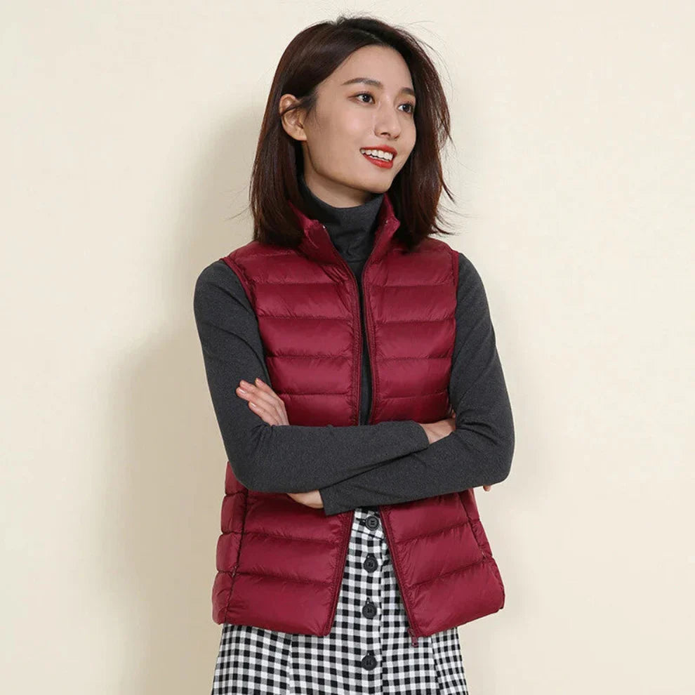 Women's waterproof lightweight stylish vest