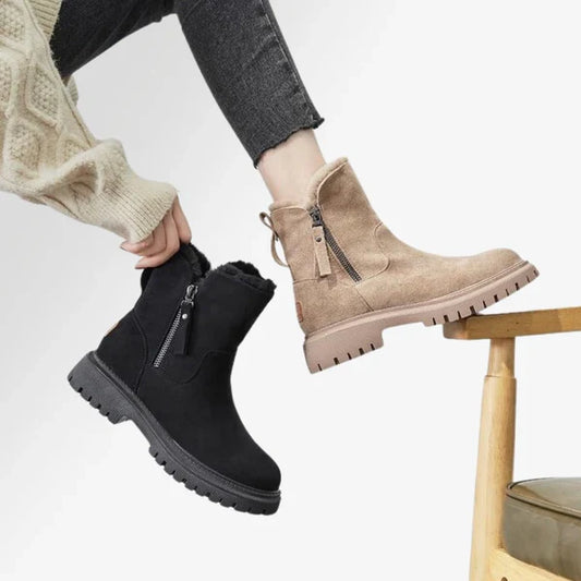 Women’s winter boots warm fur-lined anti-slip – women
